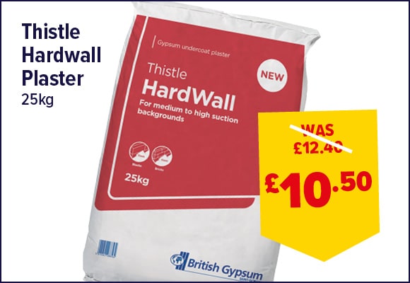 Thistle Hardwall Plaster 25kg