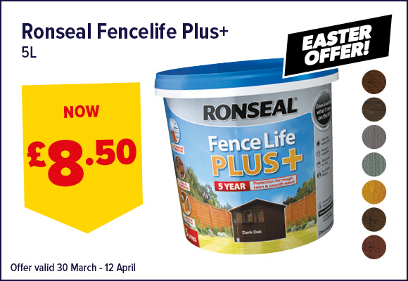 Ronseal FenceLife Plus Fence Paint
