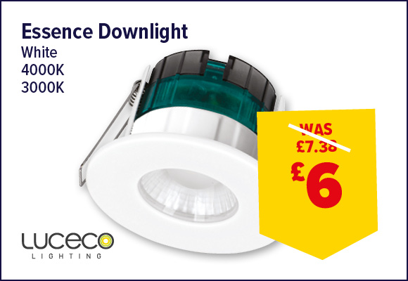 Luceco Essence Fire Rated Downlight White