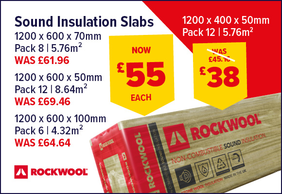 Rockwool Sound Insulation Slab
