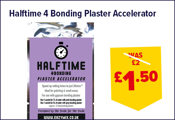 Halftime 4Bonding Plaster Accelerator