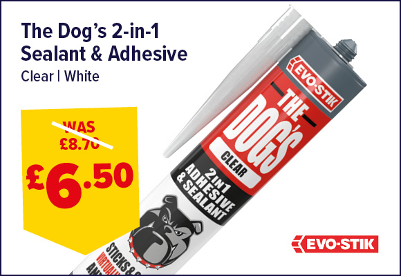 EVO-STIK The Dog's 2-in-1 Sealant & Adhesive 290ml