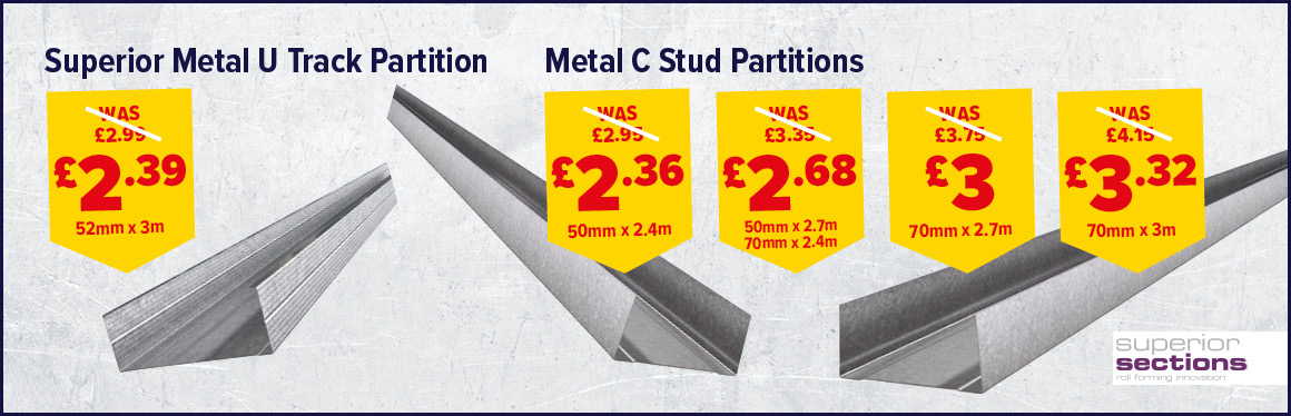 Superior C Stud and U Track