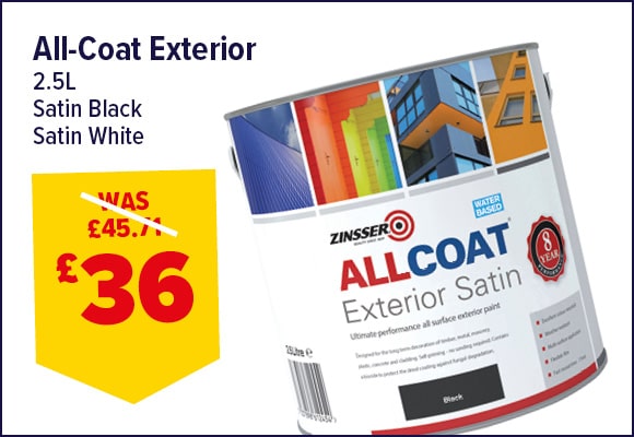 Zinsser AllCoat Exterior Satin 
