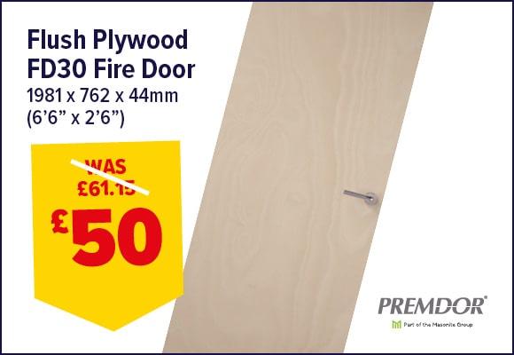 Internal Plywood Fire Door