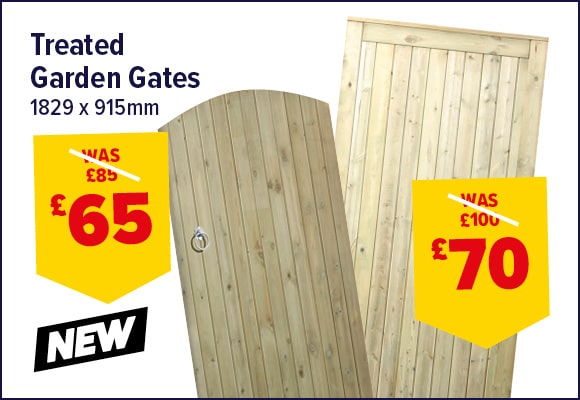 Treated Garden Gates