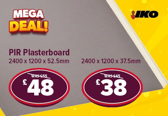 IKO Enertherm Insulated PIR Plasterboard