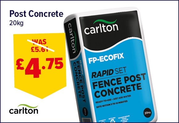 Carlton Rapid Set Fence Post Concrete