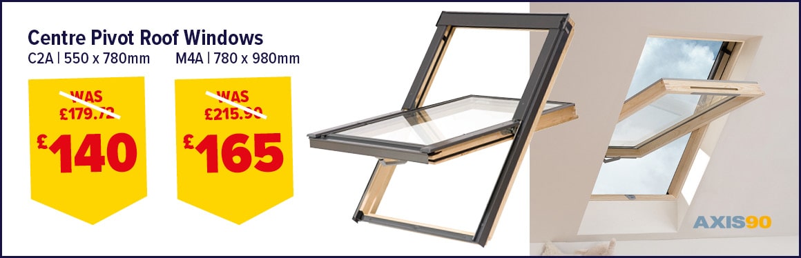 Axis90 Centre Pivot Roof Window