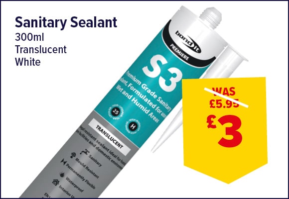 Bond It Sanitary Sealant 300ml