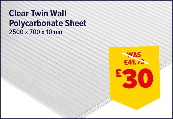Twin Wall Polycarbonate Roofing Sheet