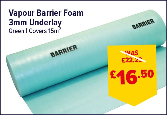 Vapour Barrier Foam Underlay