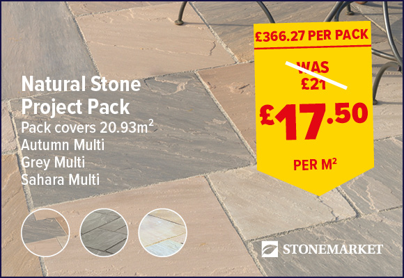 Natural Stone 20.93m² Project Pack