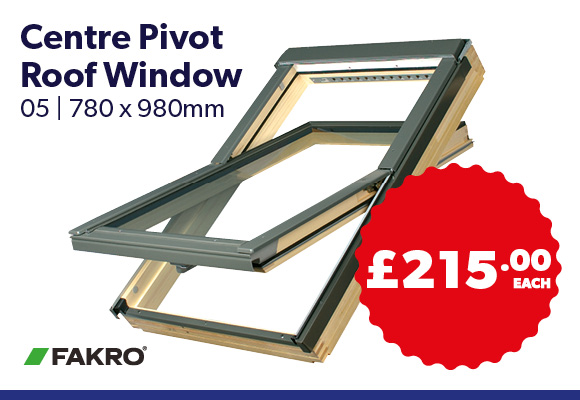 Centre Pivot Roof Window