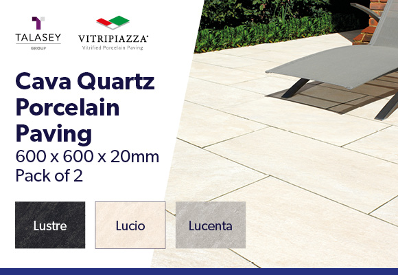 porcelain paving