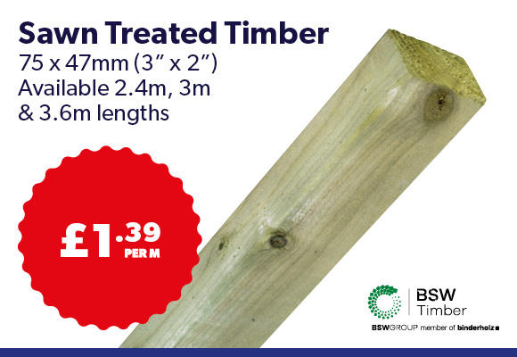 Sawn Treated Timber