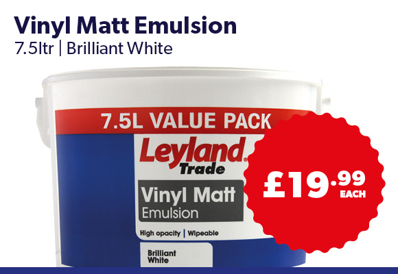 Leyland Trade Vinyl Matt Emulsion