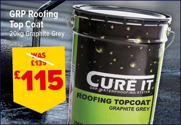 Cure It Top Coat Graphite Grey 20kg