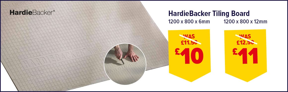 Hardie® Backer Tile Backerboard 1200 x 800mm