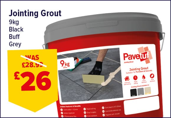 Pavetuf Jointing Grout 9kg