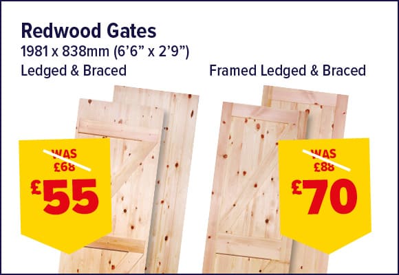 Ledged & Braced Gate FSC®