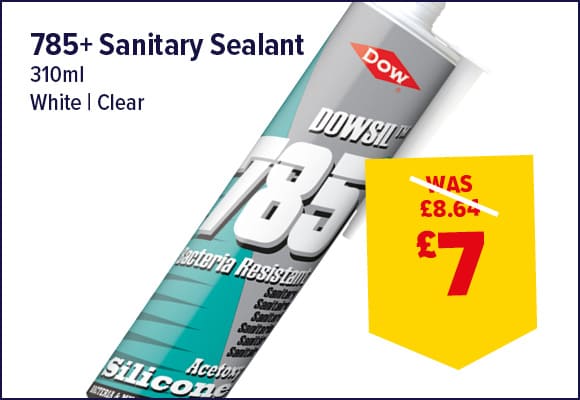 Dow Corning 785+ Sanitary Sealant 310ml