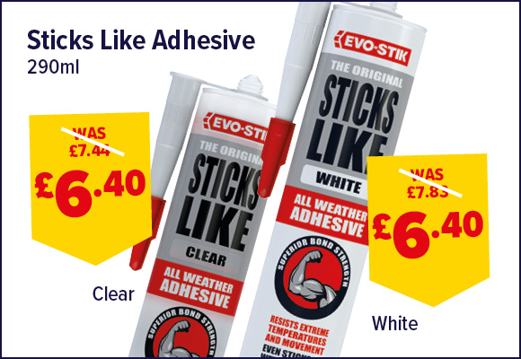 EVO-STIK Sticks Like All Weather Adhesive 290ml