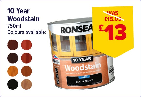 Ronseal 10 Year Woodstain