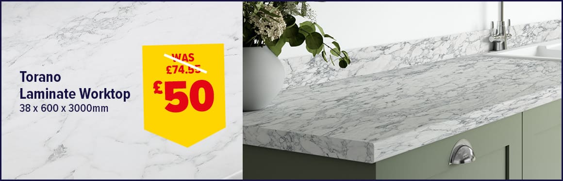 Torano Worktop 3000 x 600 x 38mm PEFC