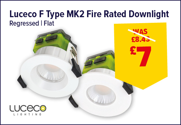 Luceco F Type MK2 Fire Rated Downlight 