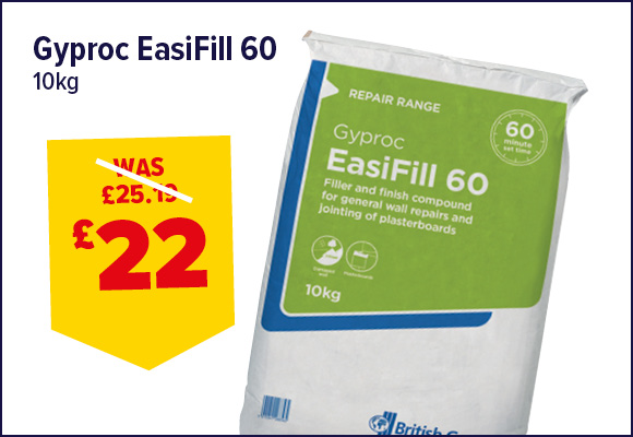 Gyproc EasiFill 60 10kg