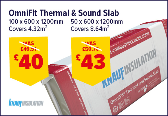Knauf Insulation OmniFit Thermal & Sound