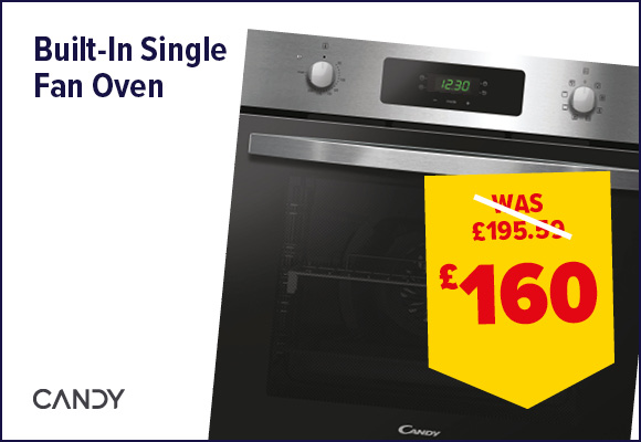Candy Built-In Stainless Steel Multifunction Oven