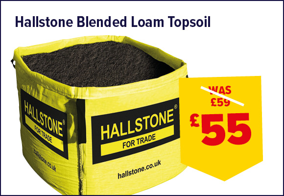 Hallstone Blended Loam Top Soil Bulk Bag