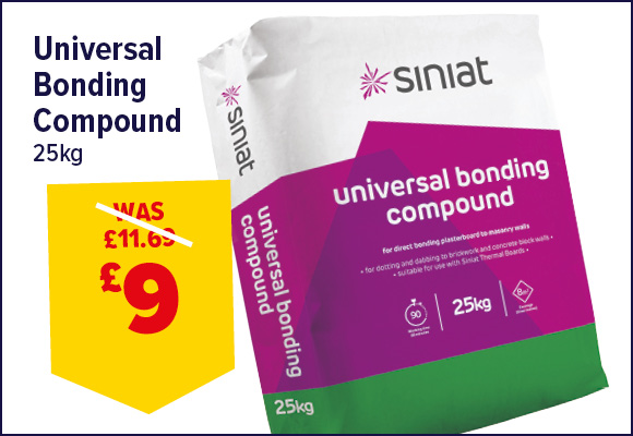 Siniat Universal Bonding Compound 25kg