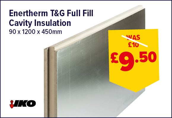 IKO Enertherm ALU Full Fill Cavity Insulation 1200 x 450mm