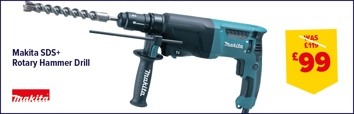 Makita 240V 3 Function SDS Rotary Hammer Drill