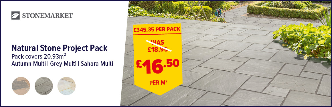 Natural Stone 20.93m² Project Packs