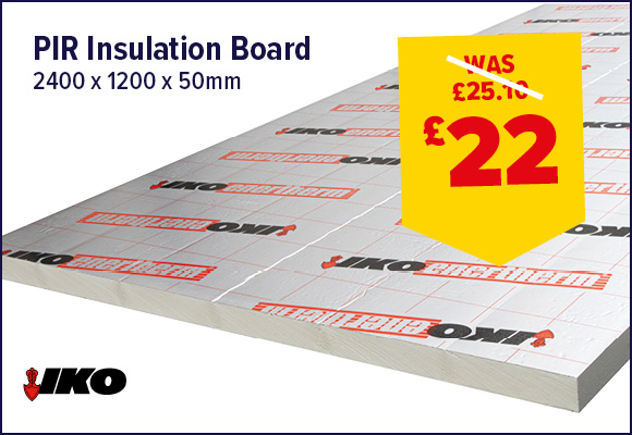 IKO Enertherm PIR Insulation Board 2400 x 1200mm