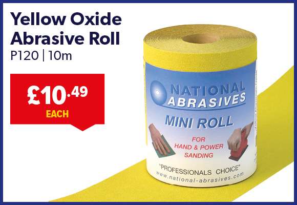 Yellow Aluminium Oxide Abrasive Roll