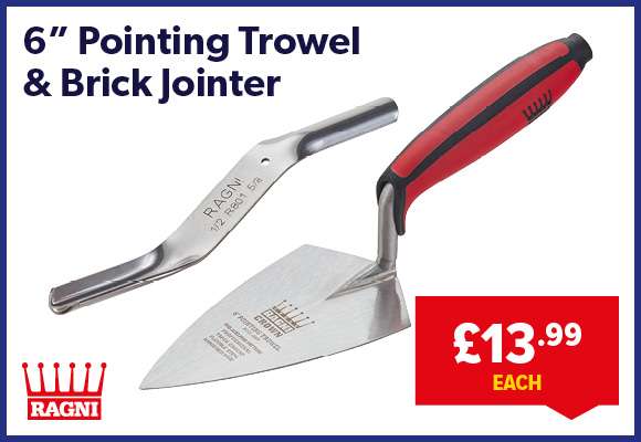 Pointing Trowel & Brick Jointer
