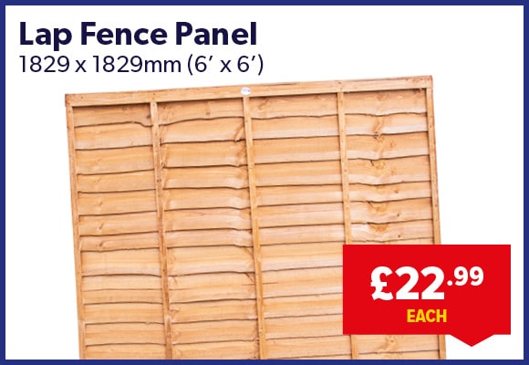lap fence panel