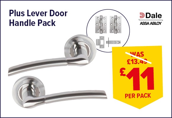 Plus Lever Door Handle Pack