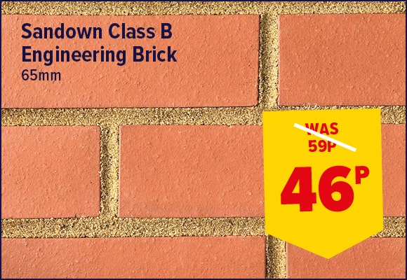 65mm Sandown Red Class B Engineering Brick