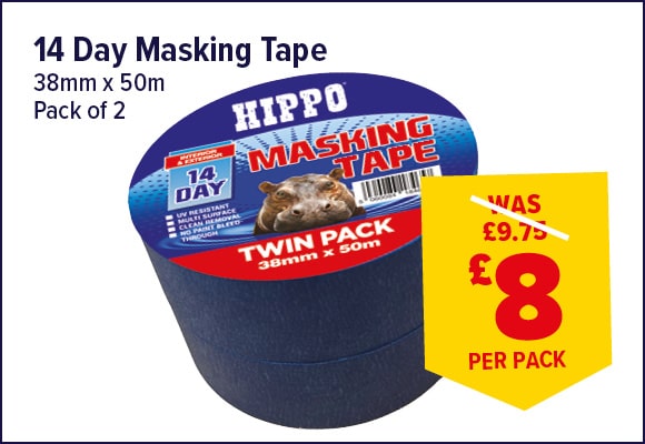 Hippo 14 Day Masking Tape