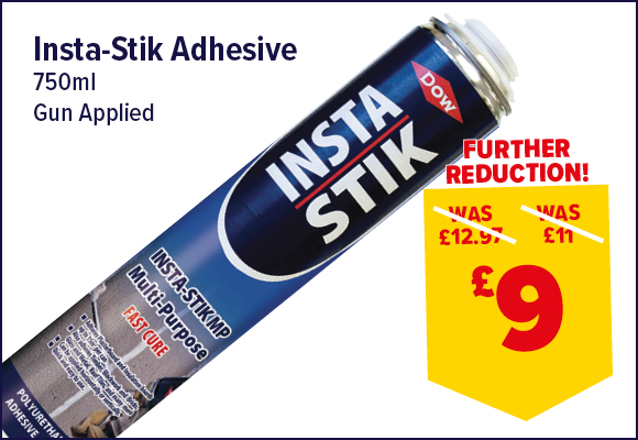 Dow Insta-Stik Gun Applied Adhesive 750ml