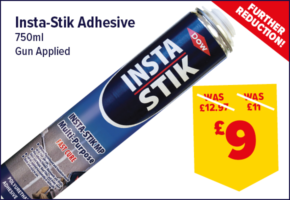 Dow Insta-Stik Gun Applied Adhesive 750ml