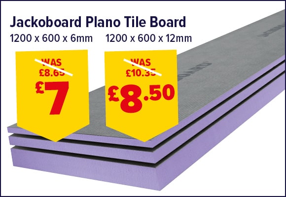 Jackoboard Plano Insulated Tile Backer Board