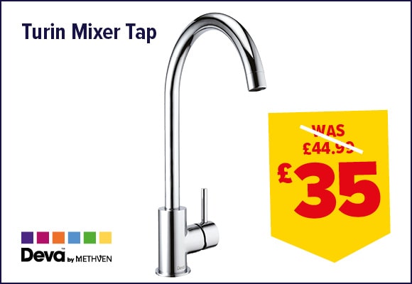 Deva Turin Mono Kitchen Mixer Tap