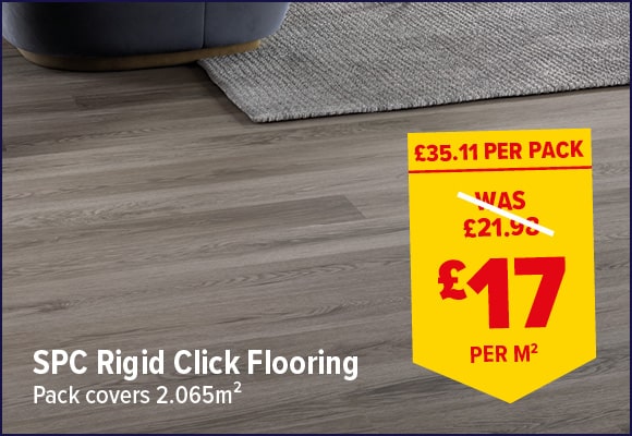 Woodpecker Trade Rigid Click Shade Oak SPC Vinyl Flooring